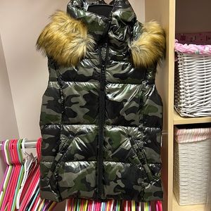 NWT Aqua Down Vest
